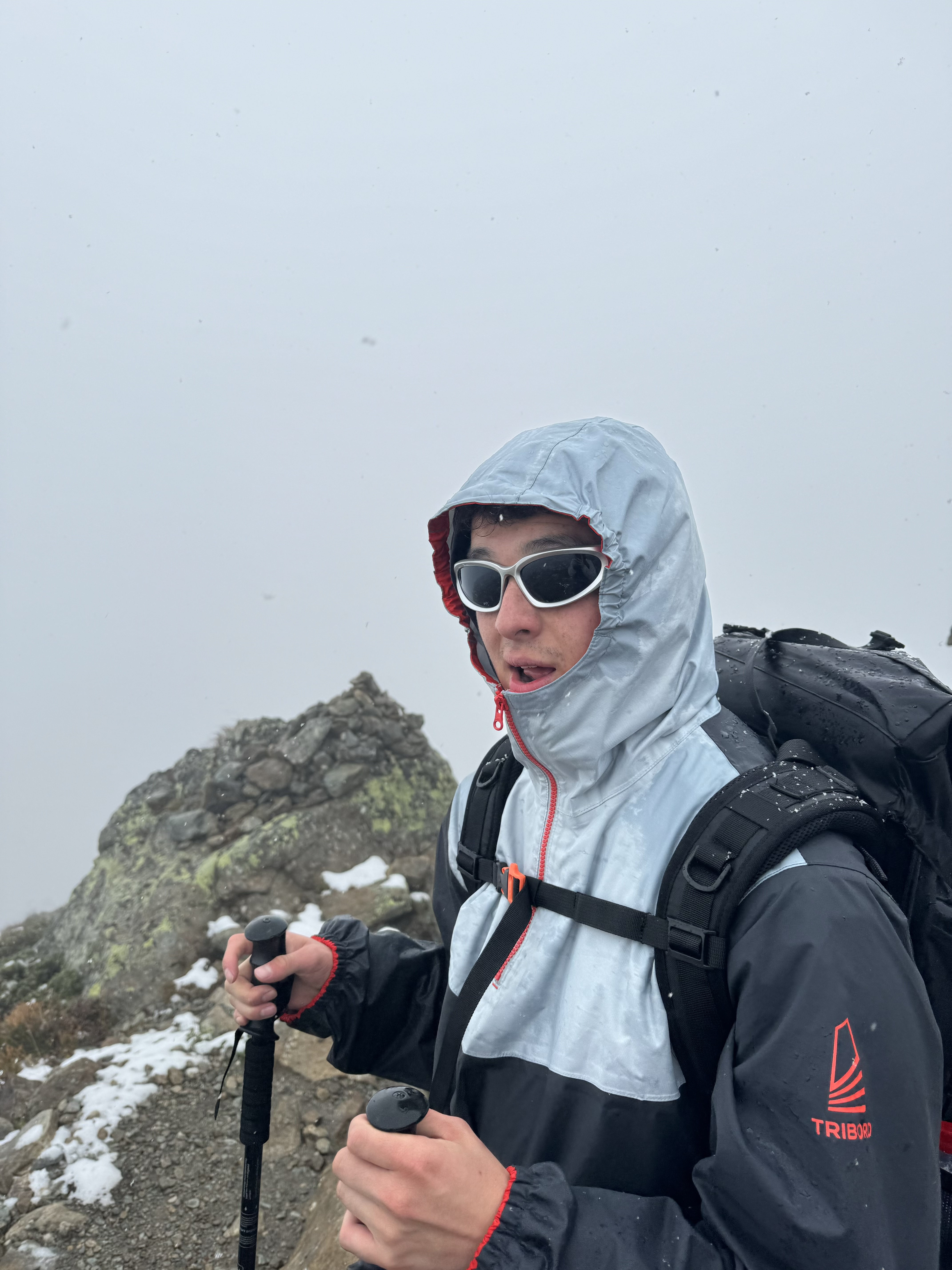 Hiking in the mountains