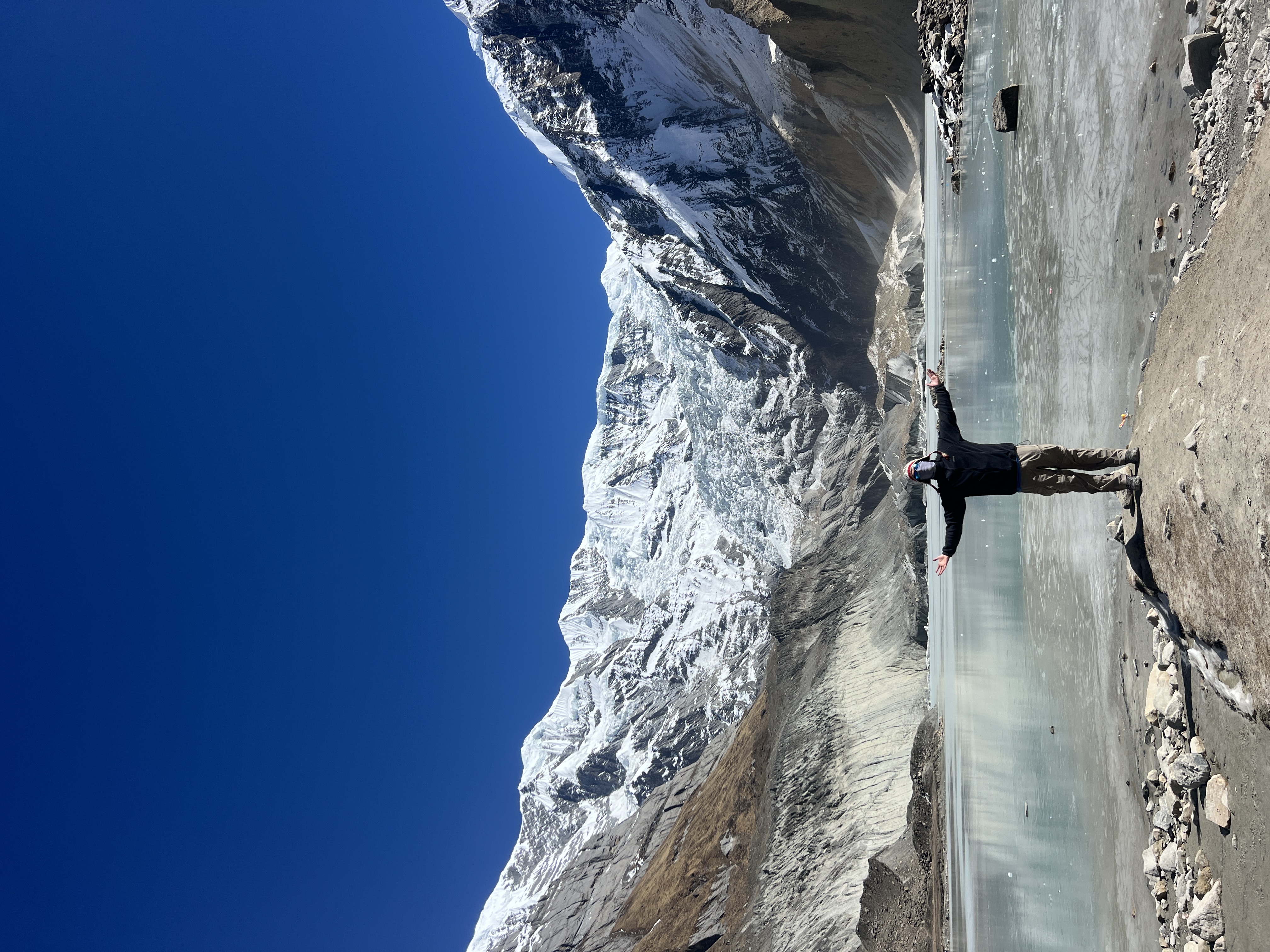 Nepal glacier
